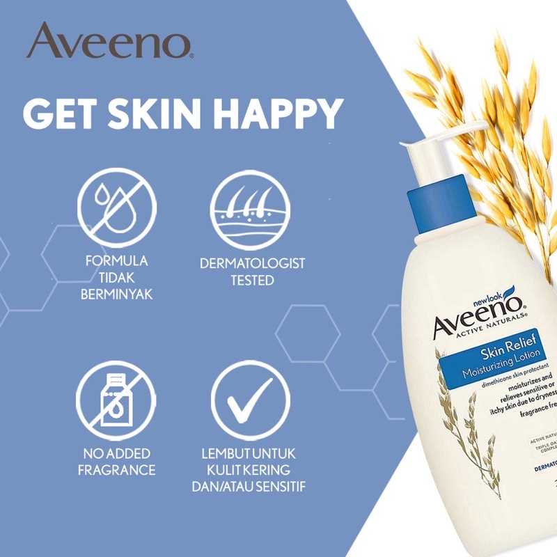 Aveeno Skin Relief Moisturizing Lotion 354 ml Lotion Pelembab untuk kulit sensitif