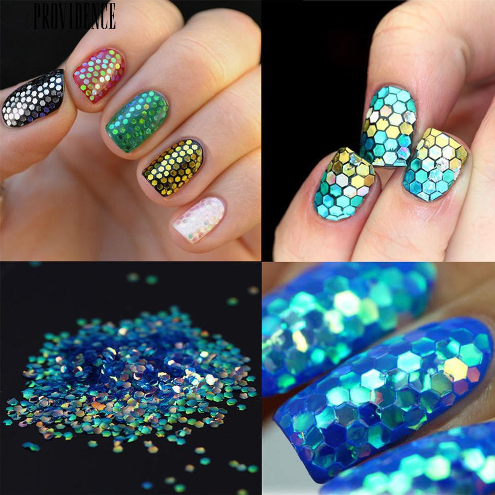 [Bayar Di Tempat] UV Gel Acrylic Nail Art Glitter Skala Tips Sequin Manicure DIY Dekorasi Alat