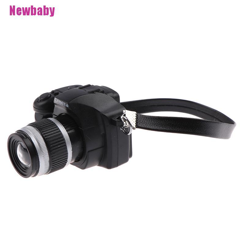 (Newbaby) 1pc Miniatur Kamera SLR Digital Untuk Dekorasi Rumah Boneka