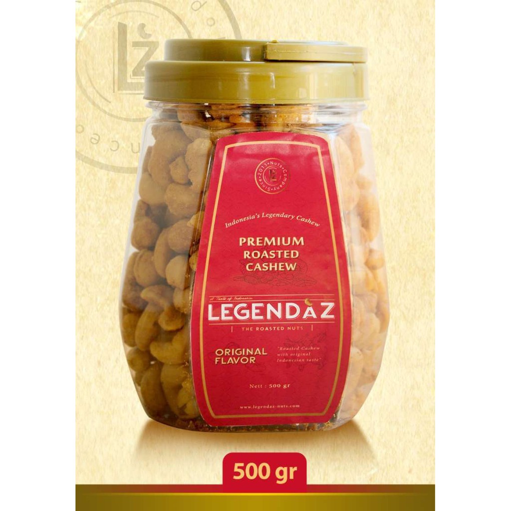 

LEGENDAZ Premium Roasted Cashew [500gr]