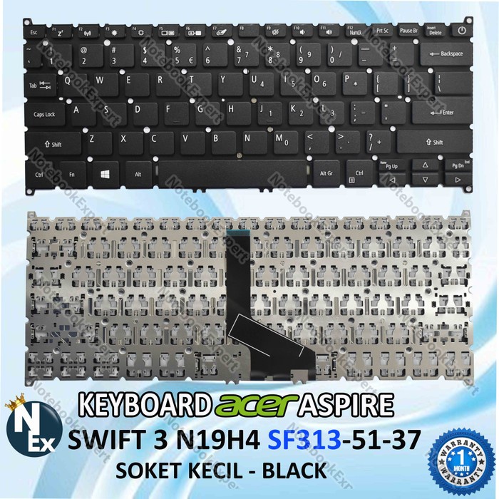 Keyboard Acer Swift 3 SF313-51 SF314-57 SF314-57g Black