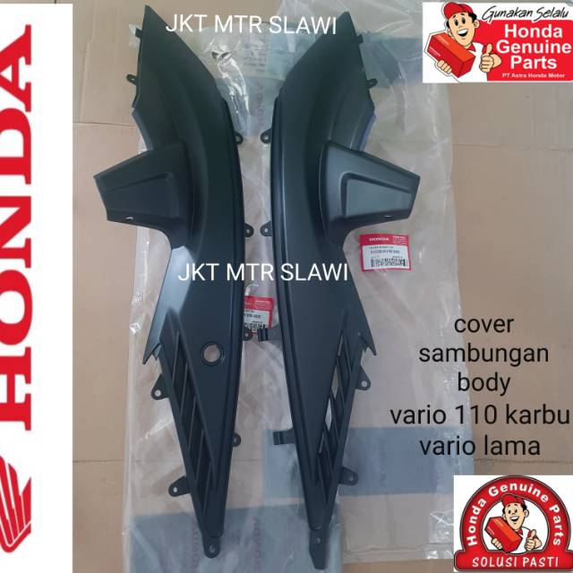 83520-KVB-900(Kanan) ;83620-KVB-900 (Kiri) Cover  R L bodi side cover sambungan body vario lama vario karbu harga 1set ori honda ah.