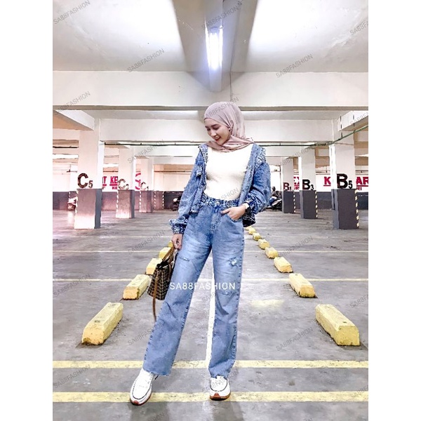 UPGRADE JEANS KULOT 013 CELANA JEANS KULOT