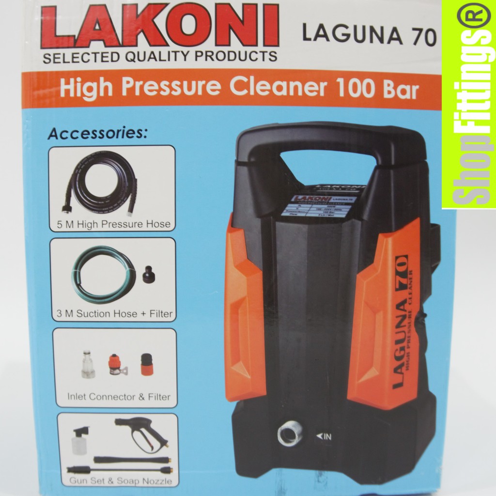 Lakoni Laguna 70 Mesin Jet Cleaner Cuci Steam Motor Mobil AC Low 500 Watt 100 bars PROMO