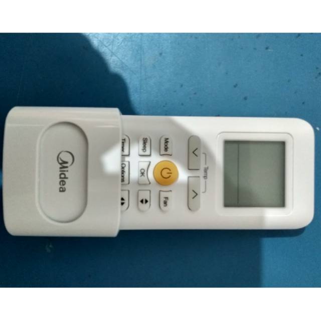 REMOTE REMOT AC MIDEA RG70A BGEF ORIGINAL ASLI