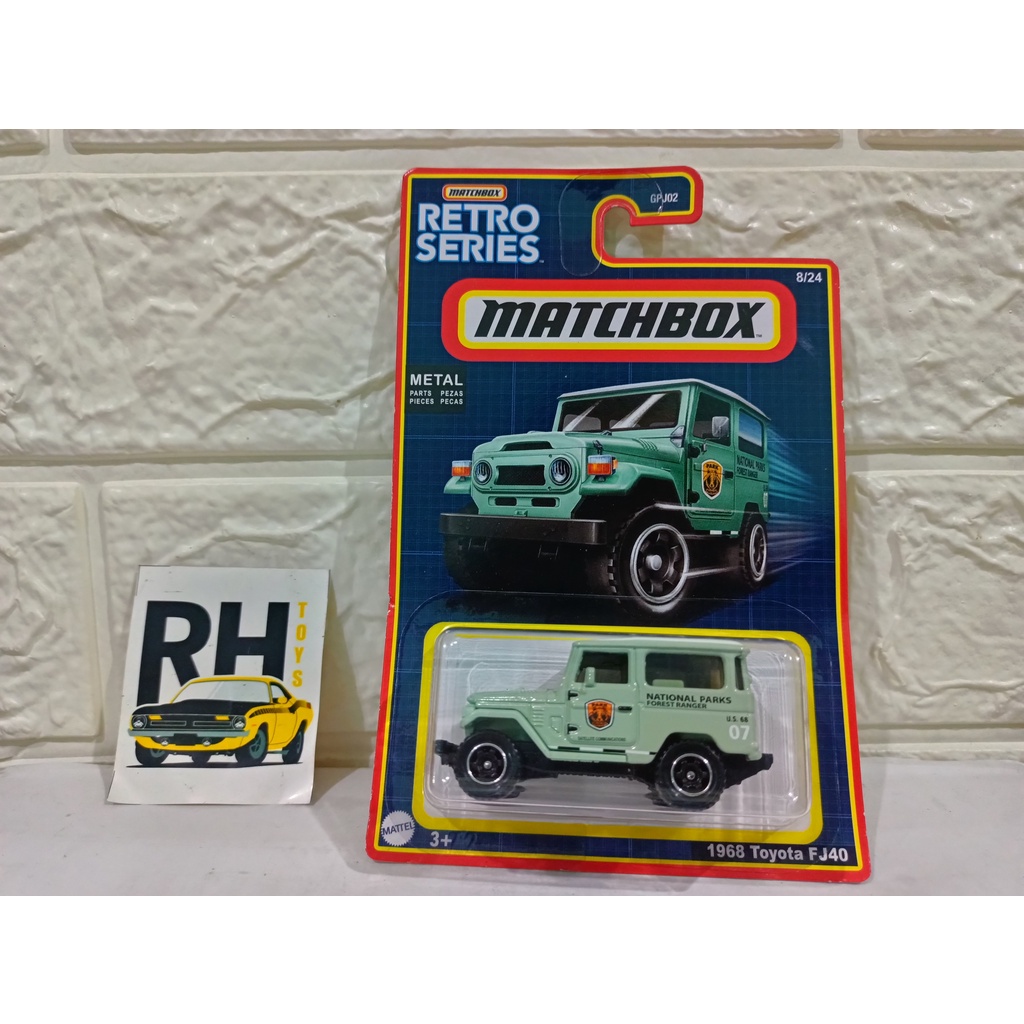 Matchbox 1968 Toyota FJ40 Retro series
