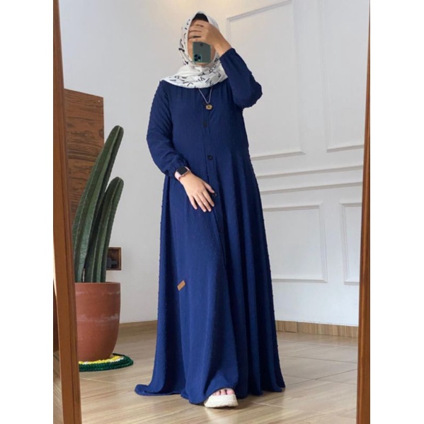 DRESS NADHEEFA CRINKLE AIRFLOW 100% ORI BY NADHEEFA [LIMITED EDITION]