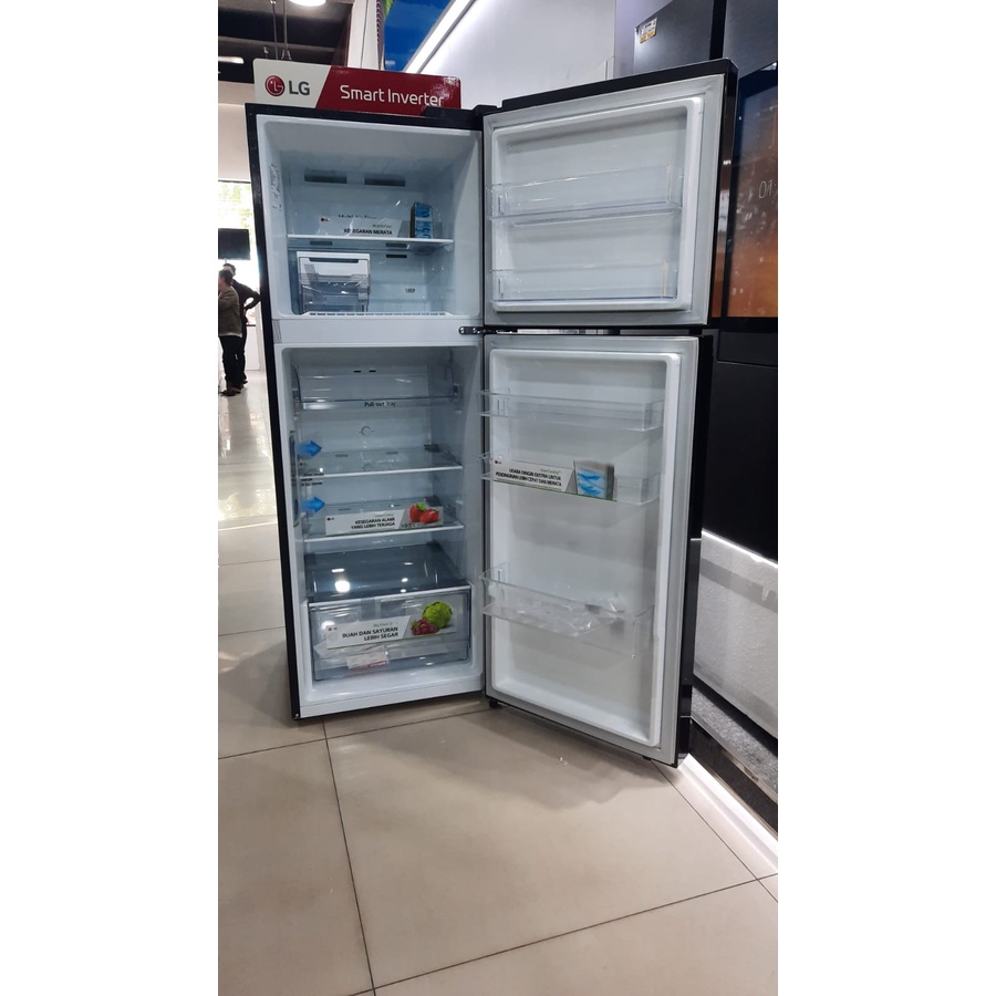 LG KULKAS 2 PINTU GN-B312PLGB