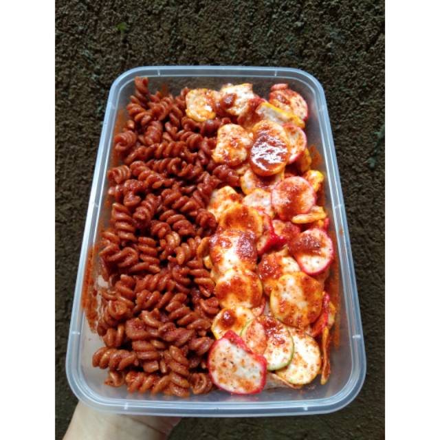 

SNACK MIX KERUPUK SEBLAK MIX MAKRONI SPIRAL