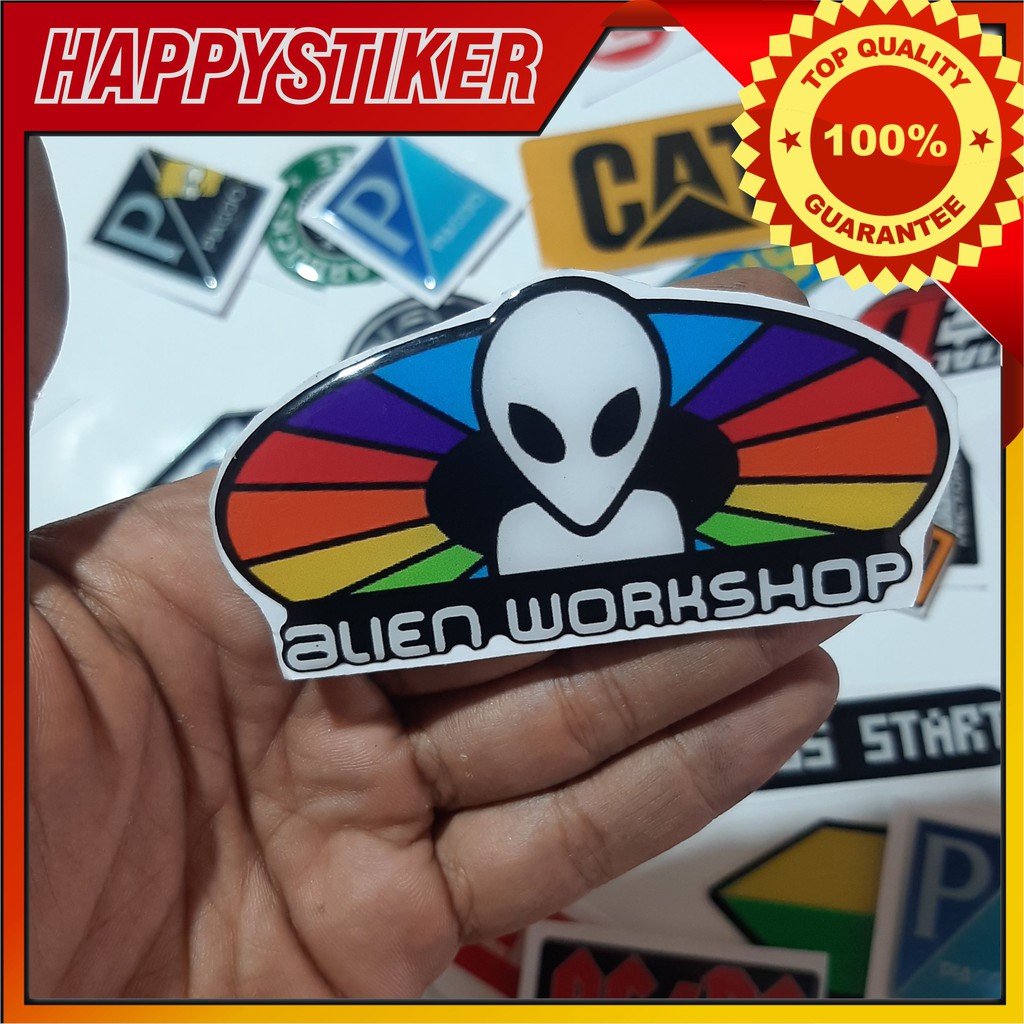 Sticker ALIEN WORKSHOP Emblem Resin Timbul