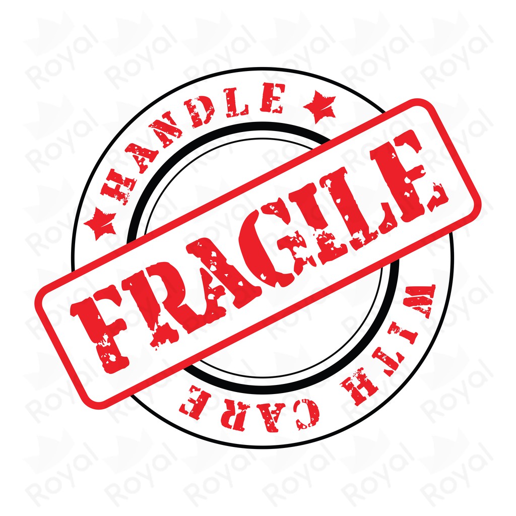 STICKER FRAGILE / STICKER VIDEO UNBOXING / STICKER AWAS PECAH / STICKER JANGAN DIBANTING