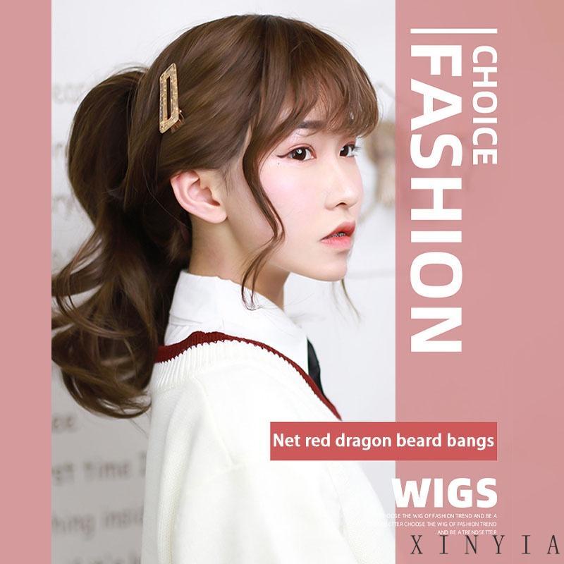 Wig Poni Rambut Palsu Desain Naga