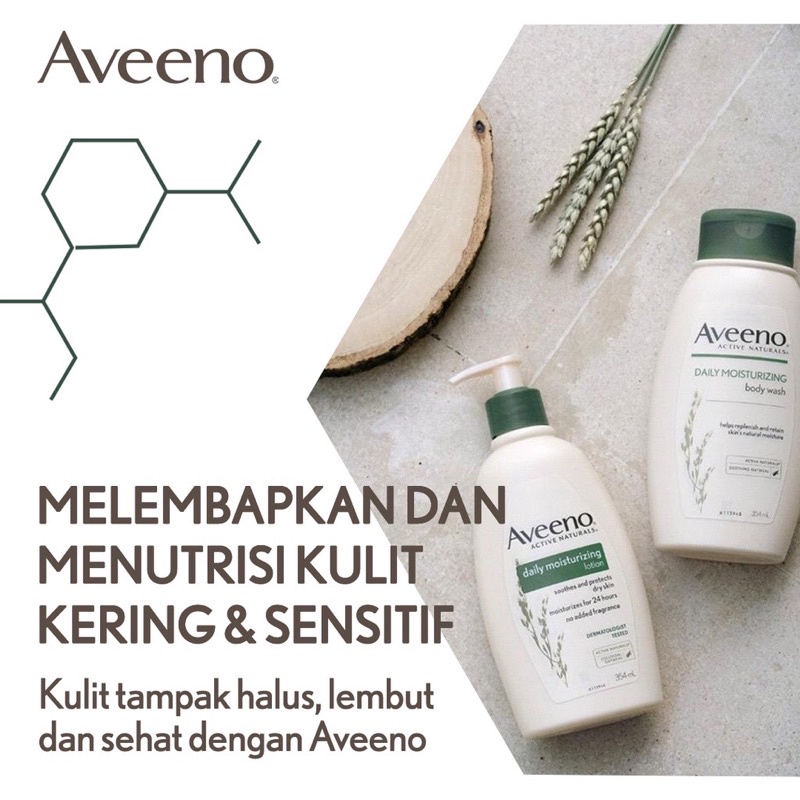 Aveeno Daily Moisturizer Lotion 354 ml Krim Pelembab Tubuh