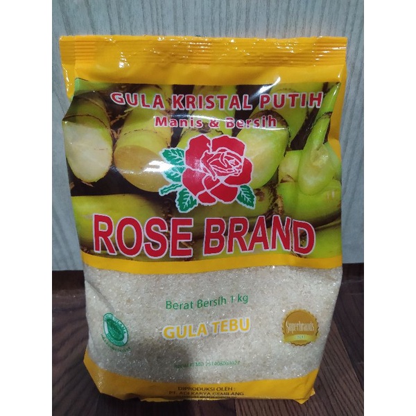 

Gula rose brand kuning 1kg