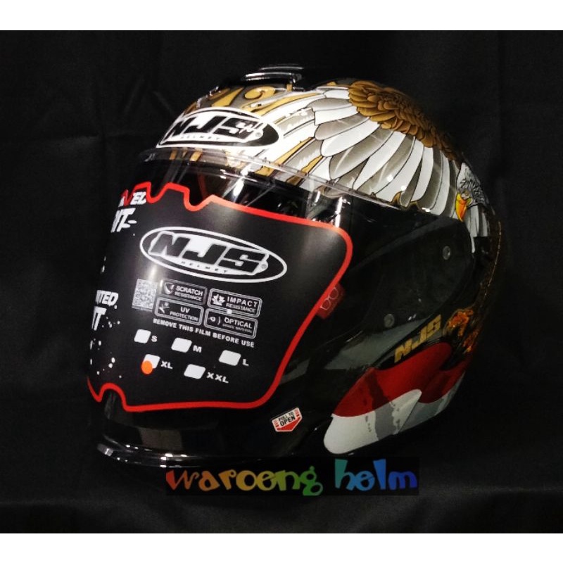 HELM NJS KAIROZ MOTIF ORIGINAL KAIROZ GARUDA KAIROZ RUSH KAIROZ ZENITH KAIROZ FURION-1