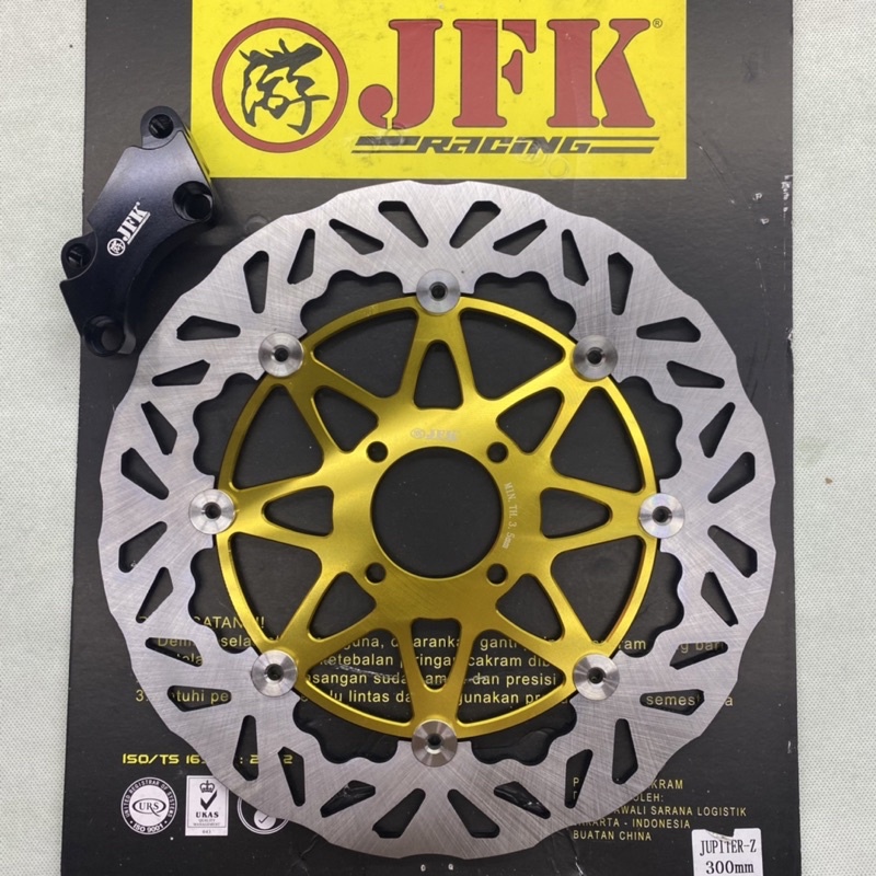 Piringan Cakram Disc JFK Disc Brake CNC Floting Stanless 300mm Jupiter Z New MX Nouvo RX King New Vega New FOURSIX_46