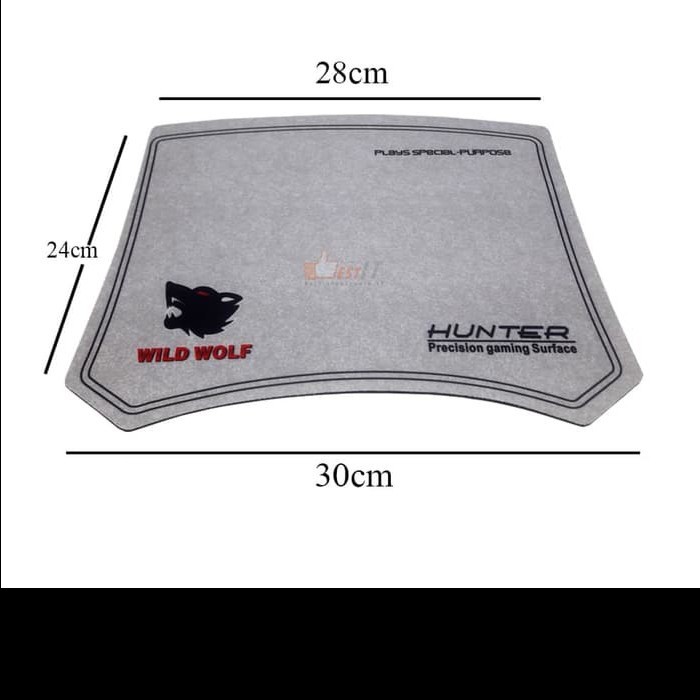 MOUSEPAD HUNTER WILD WOLF MOUSE PAD