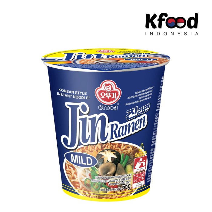 

impor-mie- jin ramen mild cup -mie-impor.