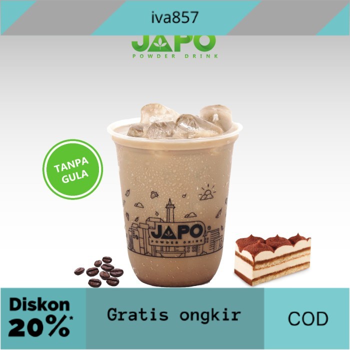 

PROMO Bubuk Minuman - Tiramisu Plain GRATIS ONGKIR