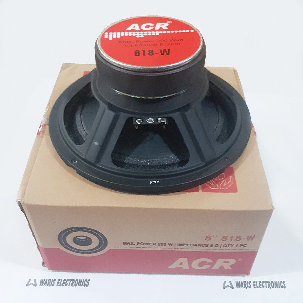 Speaker ACR 8 inch 818W Woofer