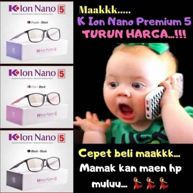 Promo Kacamata kesehatan K ION NANO5