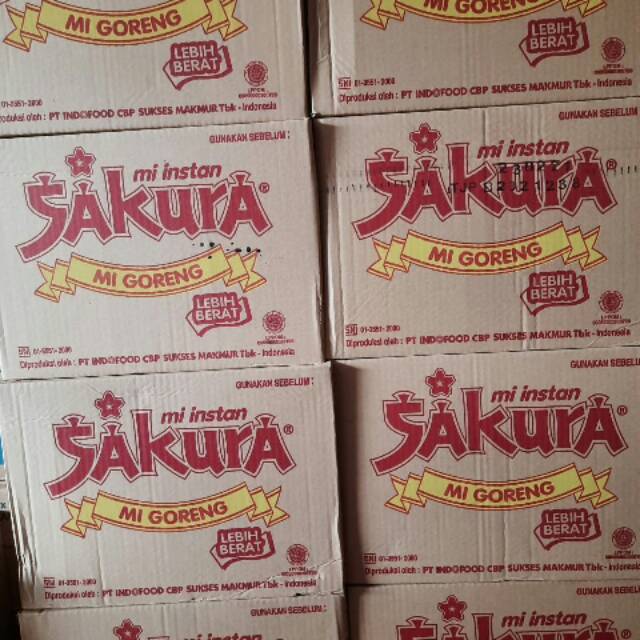 

Mie sakura per dus khusus grab atau gojek