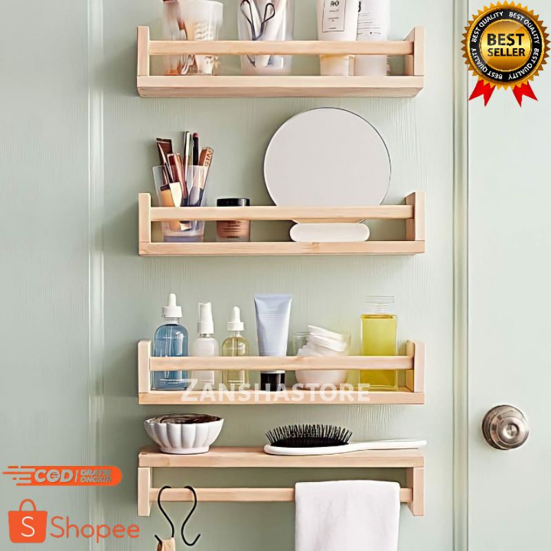 rak dinding minimalis murah , rak dinding kayu murah rak buku minimalis rak toples kayu COD