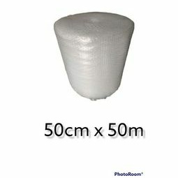 

bubble wrap 50cm x 50m bening