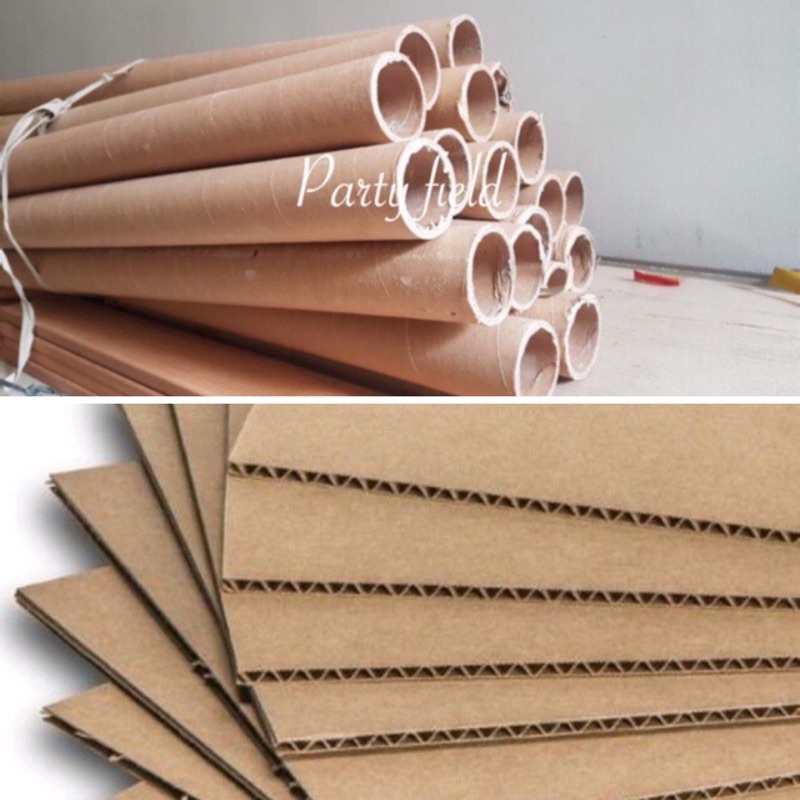 

Corong kardus[EXTRA PACKAGING] / KARDUS untuk packing kertas dan bunga