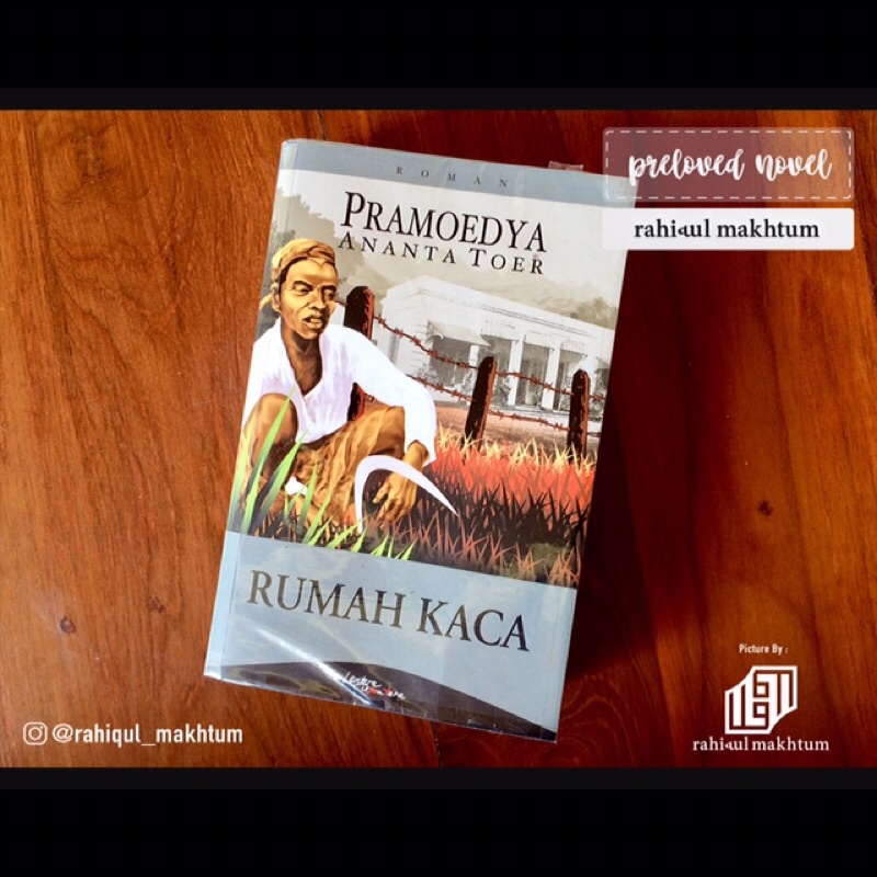 Preloved novel Rumah Kaca Pramoedya x bumi manusia tag bekas second ori