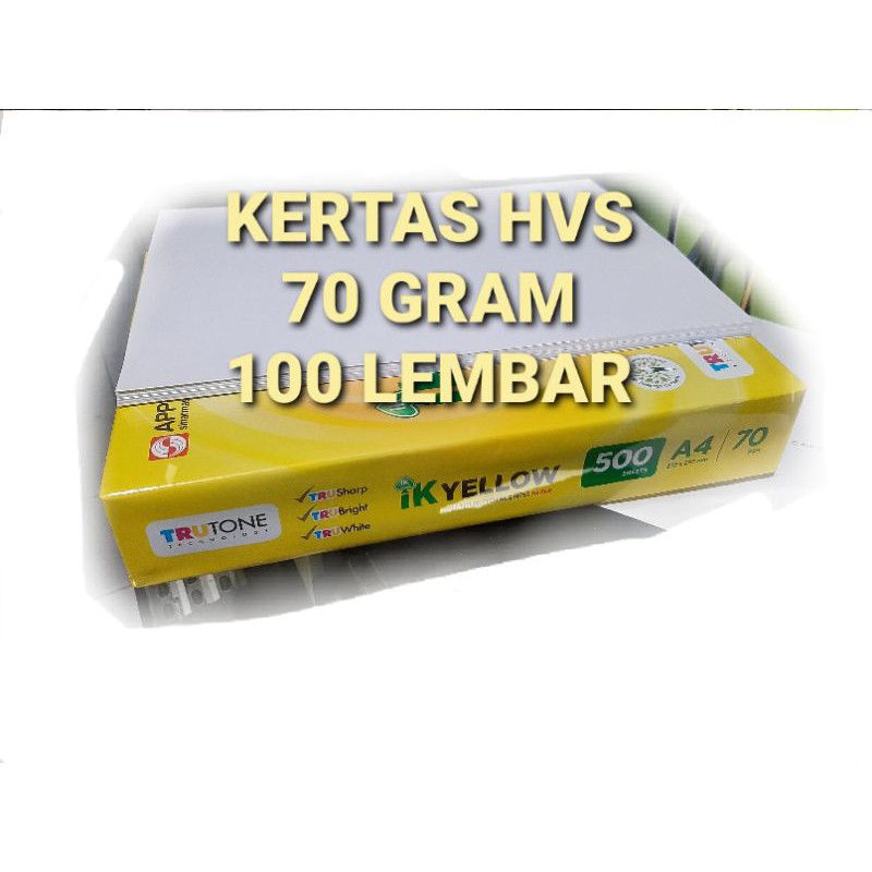 

KERTAS HVS 100 LEMBAR