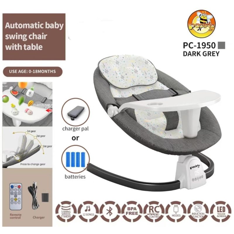 SPACE BABY AUTOMATIC BOUNCER SPACE BABY SWING KURSI BED AYUN PC 1920 KASUR AYUN OTOMATIS DENGAN MUSIK BLUETOOTH / PC 1950 / HUG ME CHAIR / HUG ME BED1/PC 1816/PC 1900/PC 8630