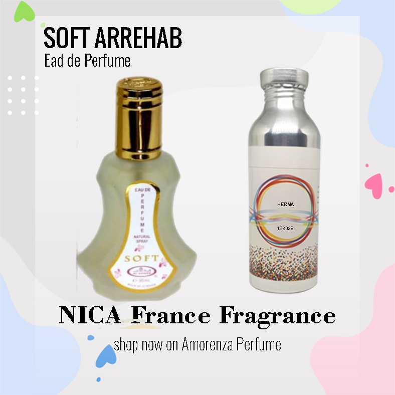 BIBIT PARFUM MURNI SOFT ARREHAB - SOFIE NICA FRAGRANCE 500 ML SEGEL PABRIK