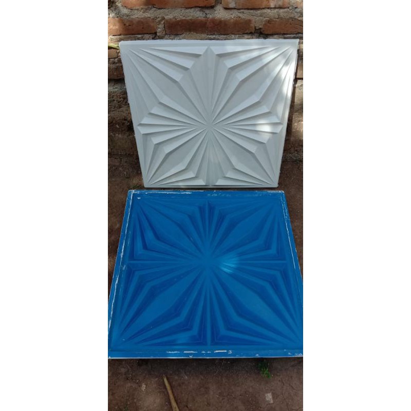 cetakan panel 3D "Spider" 50x50