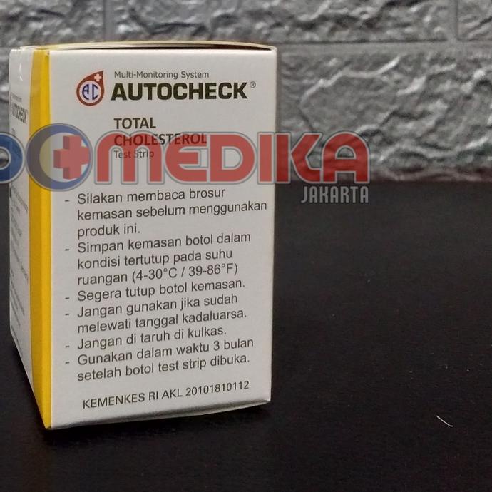 ➱ Strip Kolesterol Autocheck / Strip Cholesterol AutoCheck / Autocheck Cholesterol ™
