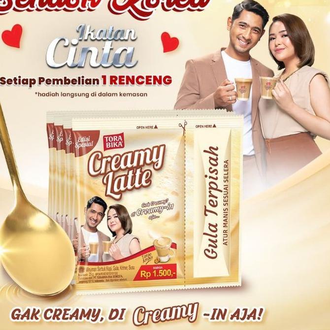 

(COD )NEW_PRODUCT [FST] Torabika CREAMY LATTE 1 Renceng +:Sendok produck terlaris