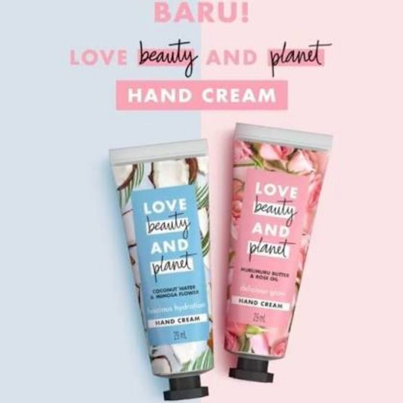 ❤️Griya Cantik❤️ Hand Cream Love Beauty And Planet 29 ml Murah Cod