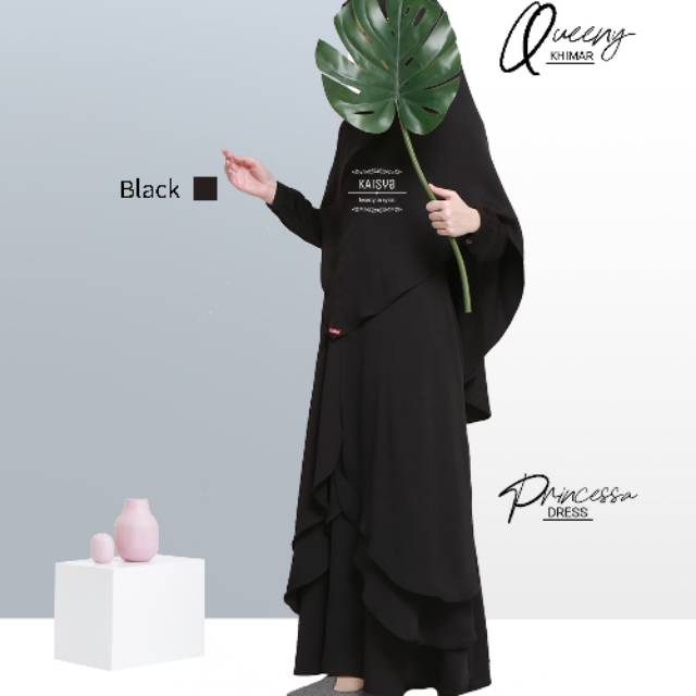 Princessa Dress ori by Kaisya (black)