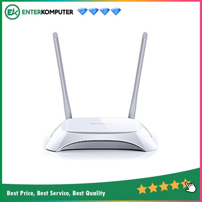 TP - Link 3G 4G Wireless N Router - TL-MR3420-v5