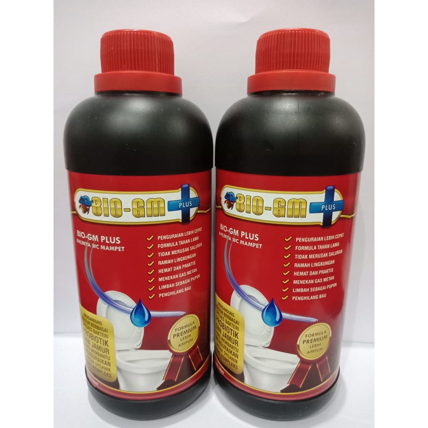 BIO GM PLUS Pembersih WC Mampet Tanpa Sedot 500ML