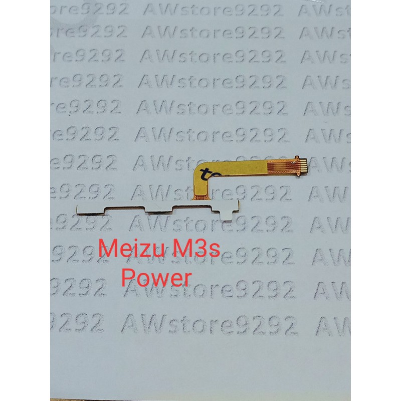 Flex Flexibel Flexible Power On Off Volume Meizu M3S