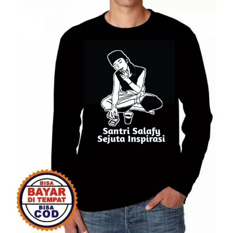 Kaos Santri Salafy//Kaos Distro//Kaos Santri