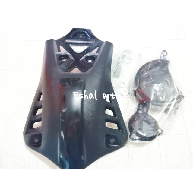 Pelindung mesin set engin guard KLX / BF / DTRACK