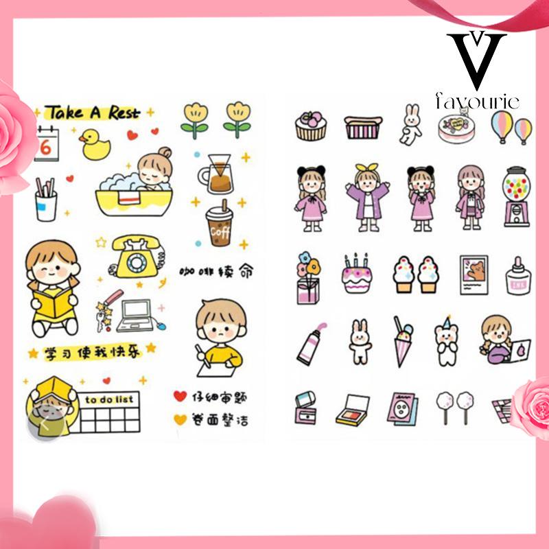 [COD]Stiker Motif Emoji Untuk Dekorasi Handphone / Diary DIY-FA