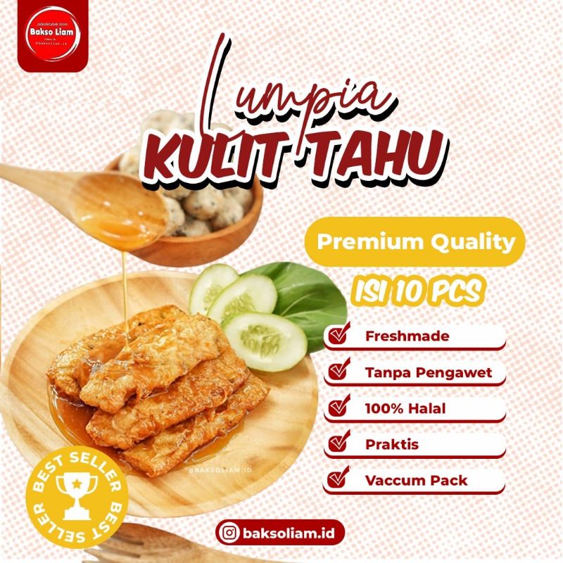 

Lumpia Kulit Tahu isi 10pcs Liam's Food