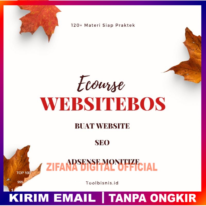 COURSE WEB DEVELOPMENT + SEO + ADSENSE WORDPRESS PLUGIN DIGITAL MARKETING ONLINE PELUANG USAHA TOOL 