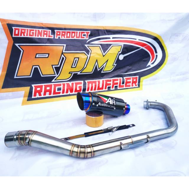 Knalpot Racing AUSTIN RACING Vixion Satria Fu R15 V3 V2 Mx king Sonic