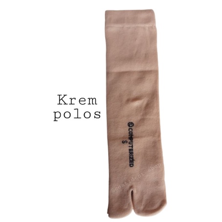 KAOS KAKI JEMPOL MUSLIMAH POLOS ALLSIZE 6 PASANG