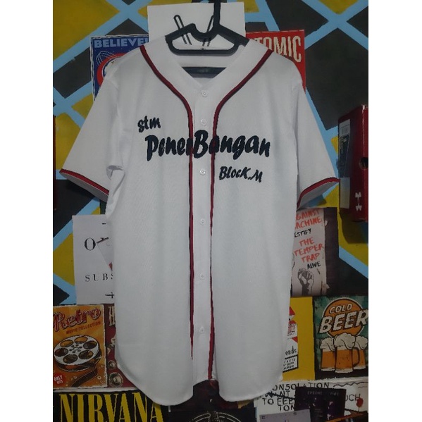 Jersey Baseball STM.Penerbangan Blok.M