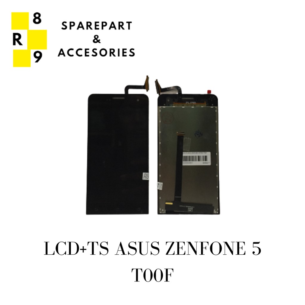 LCD + TS FULLSET ASUS ZENFONE 5 HITAM / T00F
